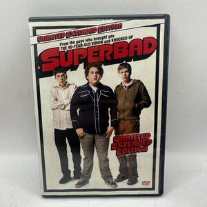 Superbad Unrated Extended Edition DVD Comedy Movie